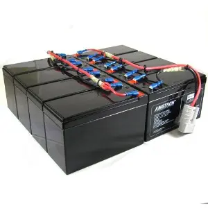 Replacement Backup Battery for APC™ RBC12 – High Capacity